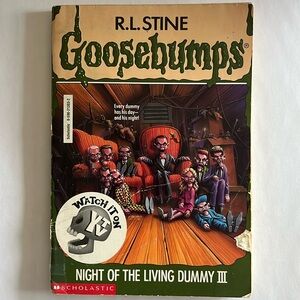 ⭐️ 5/$25 - GOOSEBUMPS -Classic/Vintage - #40 Night Of The Living Dummy III